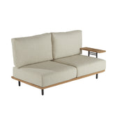 Naterial Calisto 2 Seater Sofa FSC Teak Beige,
